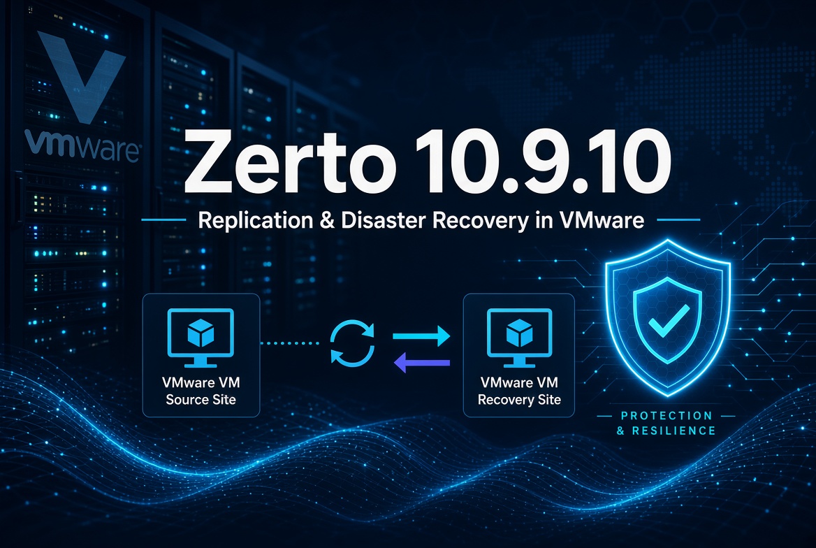 Zerto 10.9.10 آموزش Replication و Disaster Recovery در VMware