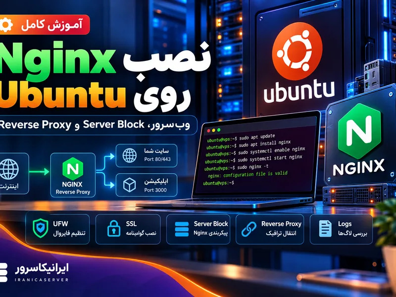 نصب Nginx روی Ubuntu؛ راهاندازی وبسرور، Server Block و Reverse Proxy