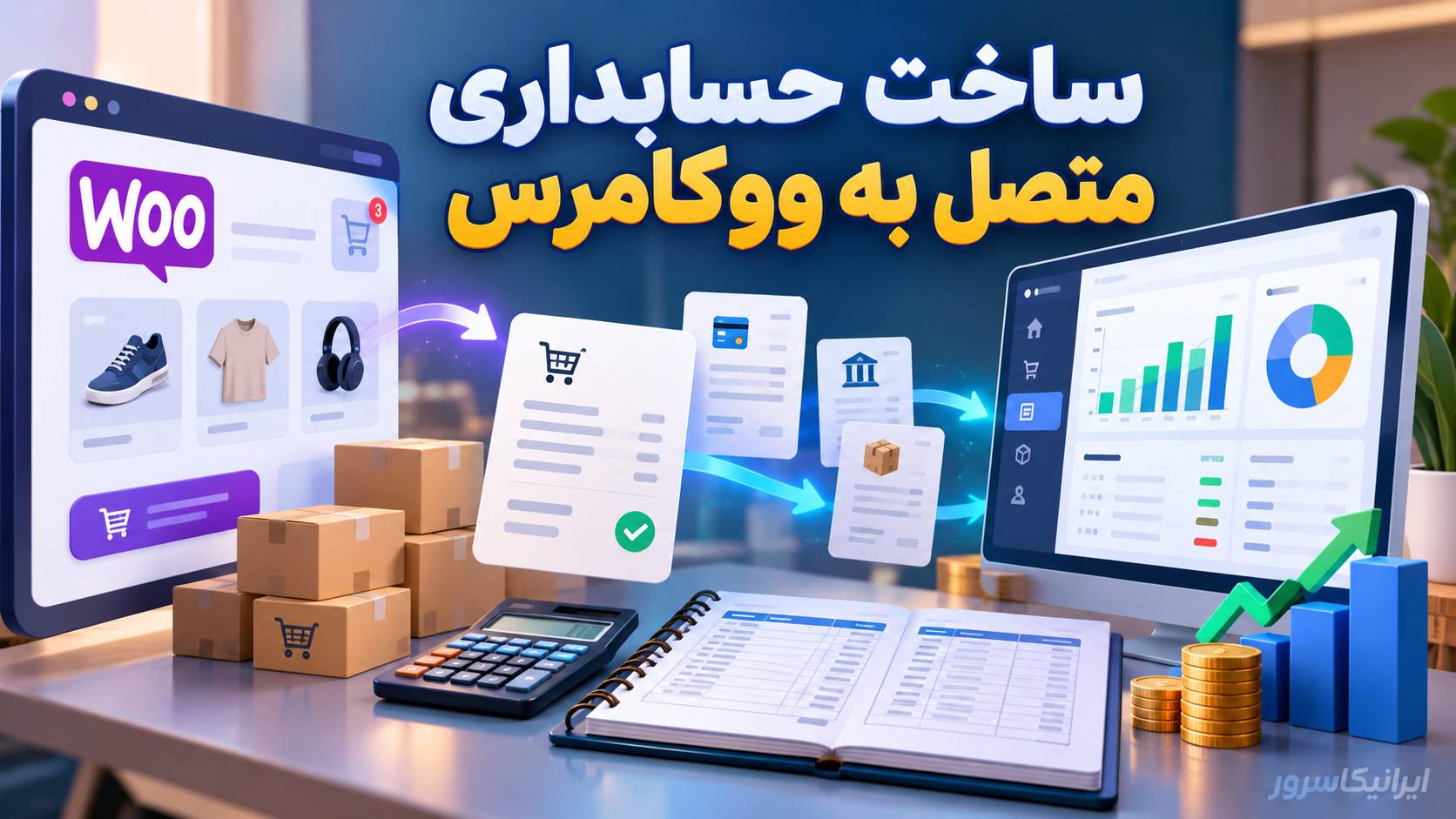 چطور برای ووکامرس سیستم حسابداری خودکار بسازیم؟ ثبت سفارش، پرداخت و موجودی
